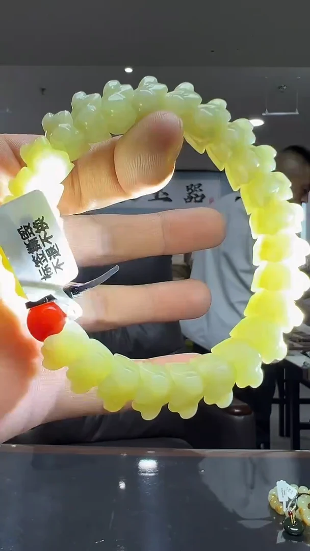 未镶嵌手链和田玉龙骨