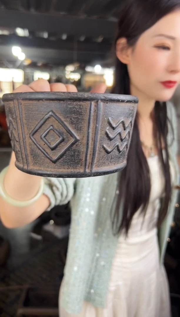 陶土【闪购商品】- 符文圆盆