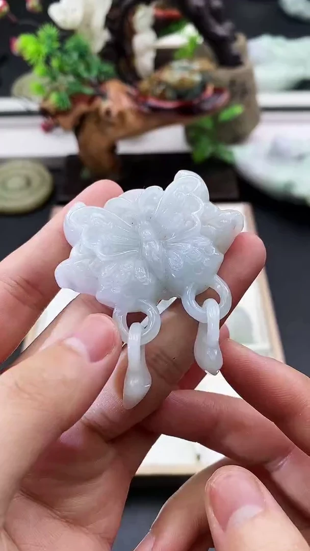 颈饰未镶嵌翡翠天然缅甸A货翡翠