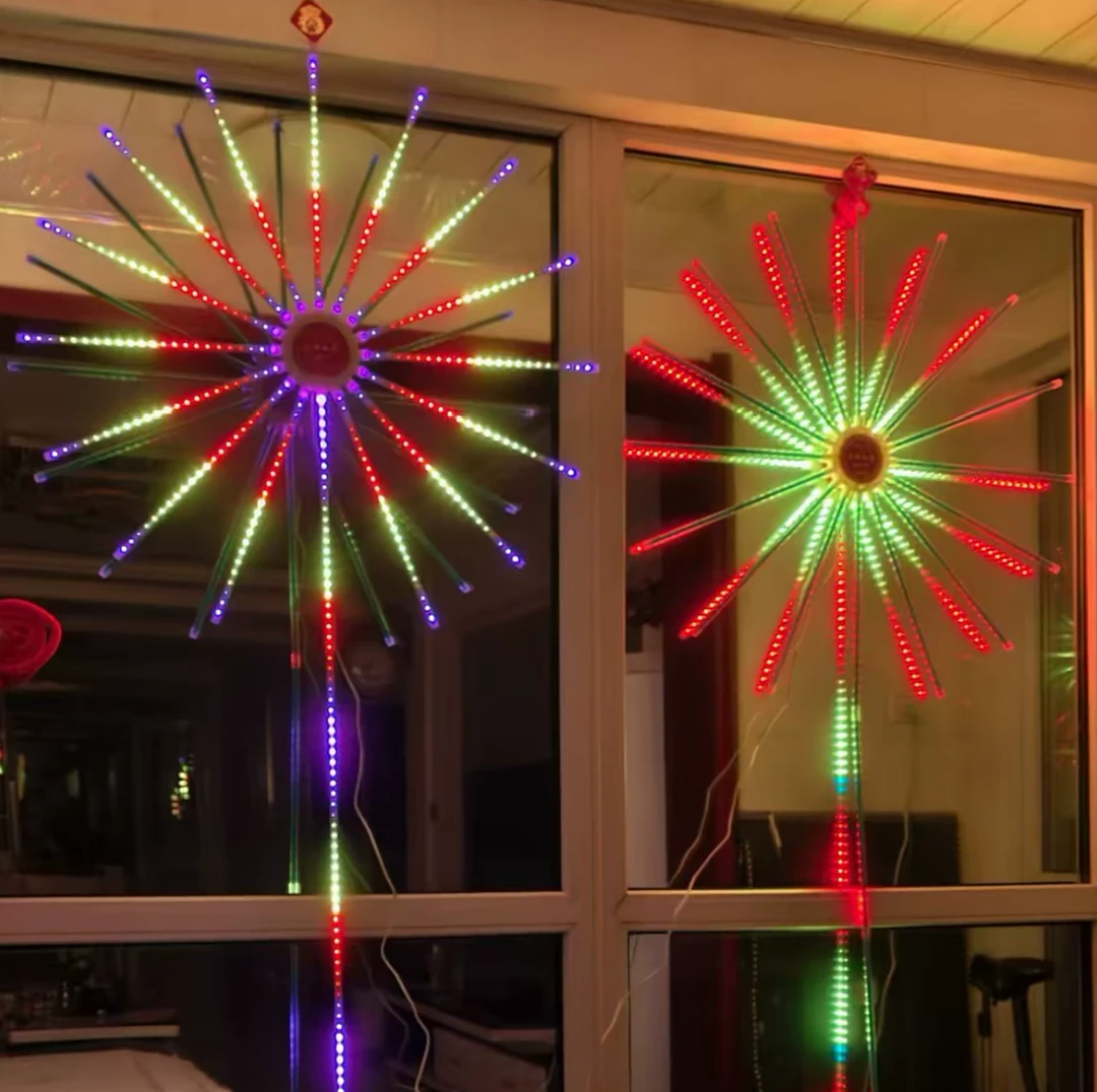 2026款室内春节氛围灯装饰LED烟花灯