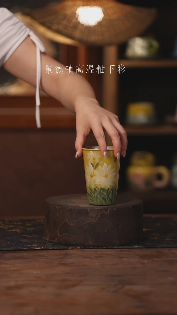 陶瓷景德镇高温釉下手绘陶瓷143
