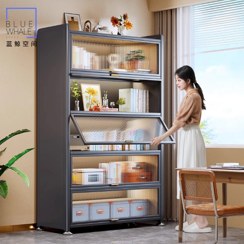 厨房置物架家用厨房储物柜收纳柜多层落地锅具微波炉杂物货架书柜