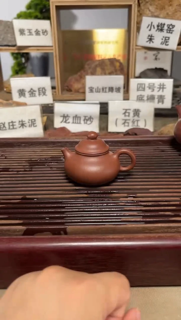 茶壶紫砂用****0紫泥小容天