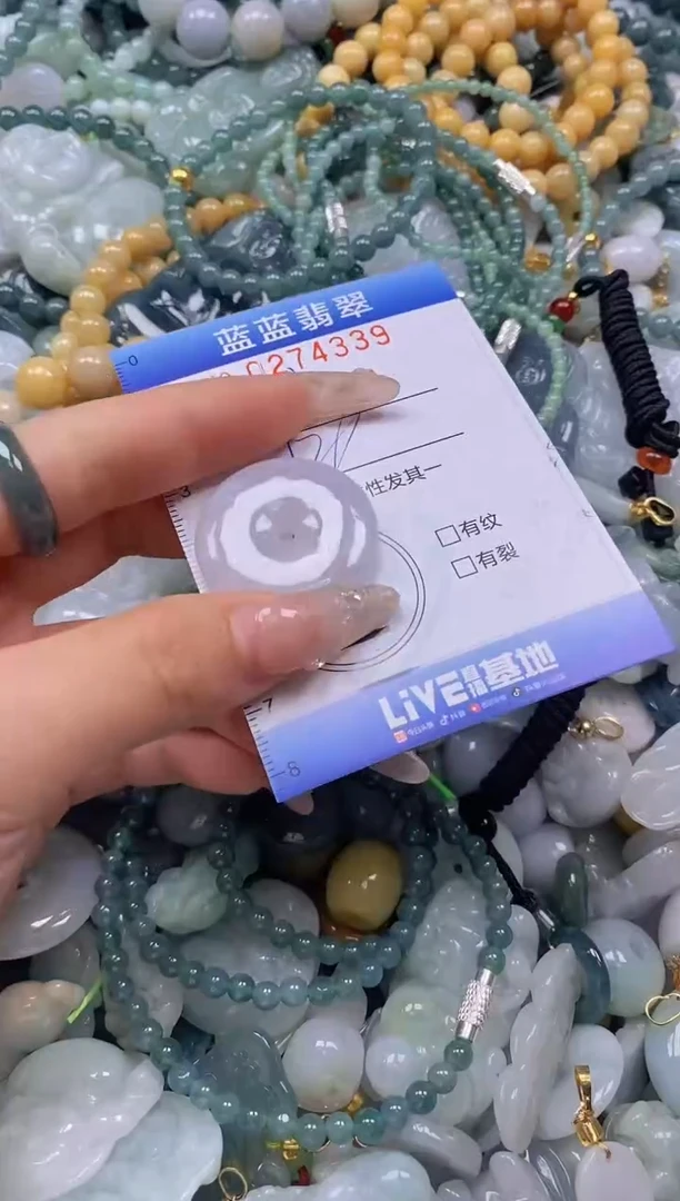 翡翠未镶嵌颈饰闪购0274339多样性发其一