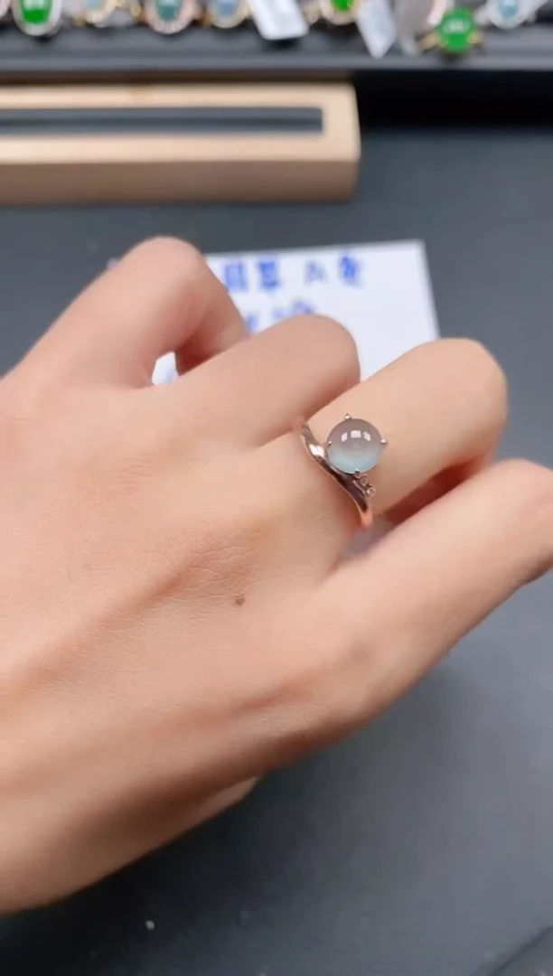 银S925镶嵌戒指翡翠111111111