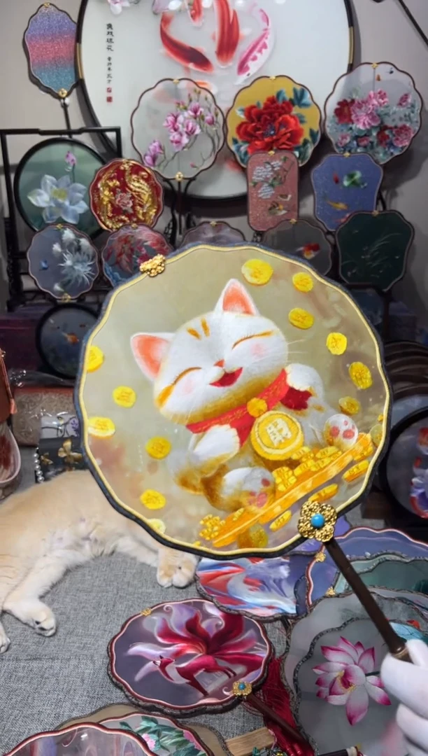 刺绣纯手工苏绣双面绣