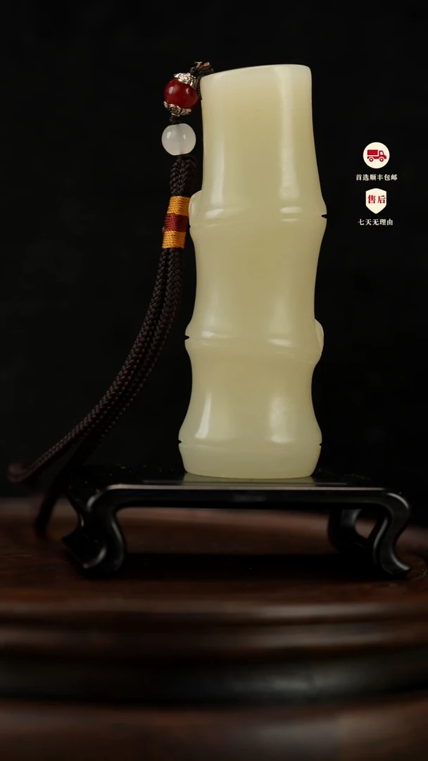 云南石竹叶青雕刻：节节高升