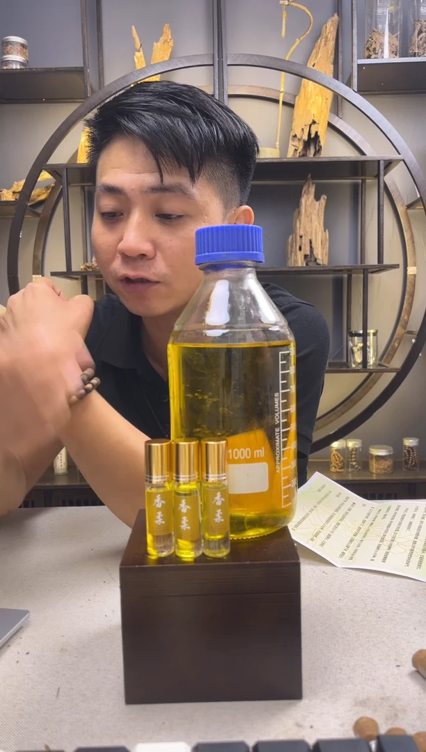 线香沉香薰衣草香油5g装3瓶