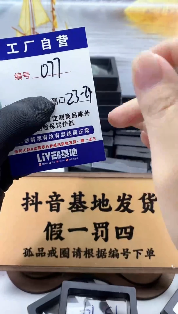 未镶嵌戒指翡翠077