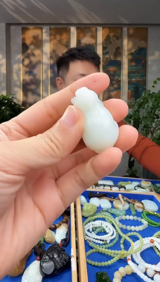 未镶嵌和田玉挂件拍一发一