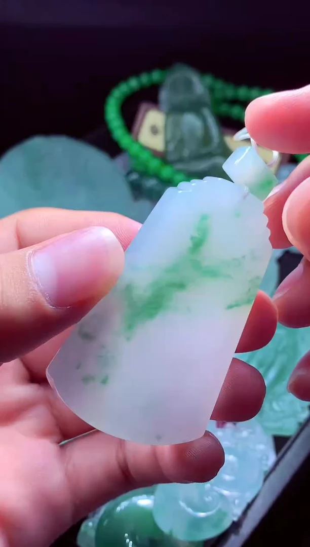 未镶嵌定制翡翠秀*#翡翠毛货定制