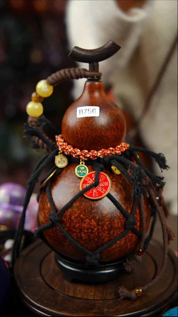 756号500ml左右非遗大漆酒葫芦