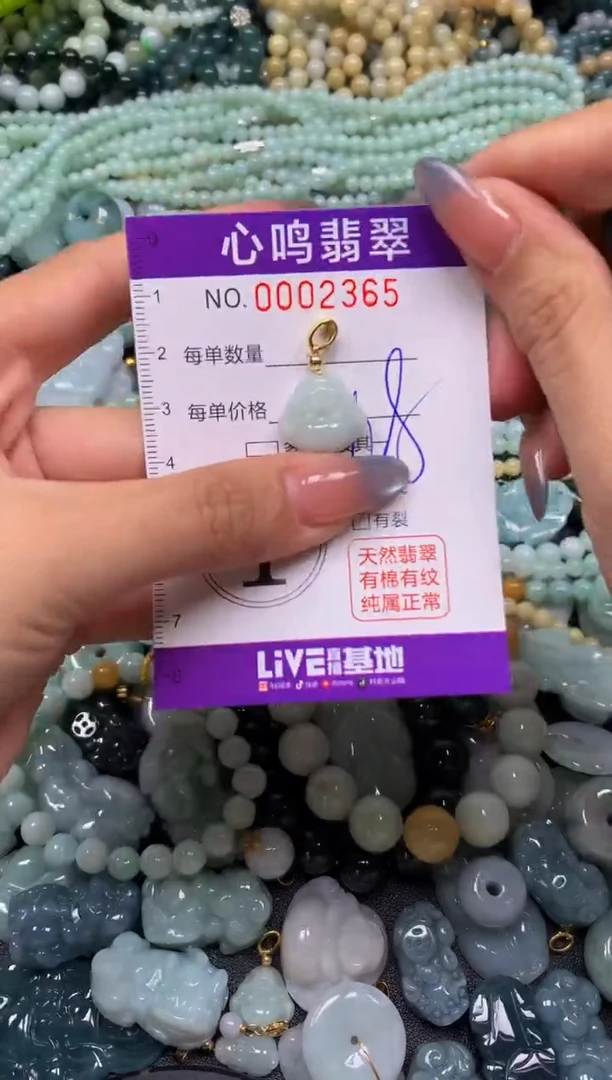 颈饰未镶嵌翡翠闪购002365