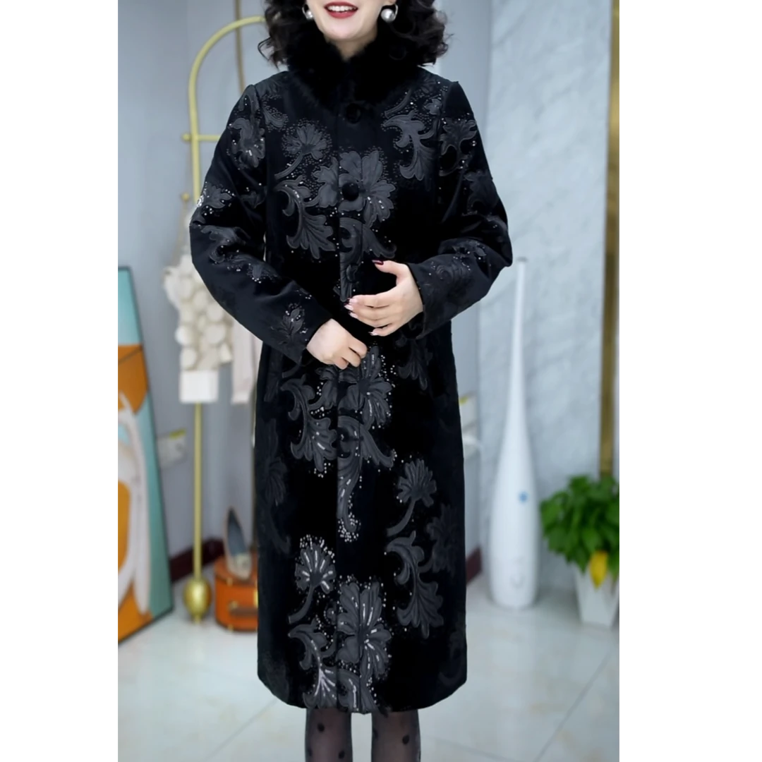 【羽绒服】冬季优雅新款气质时尚大气减龄休闲收腰显瘦羽绒服