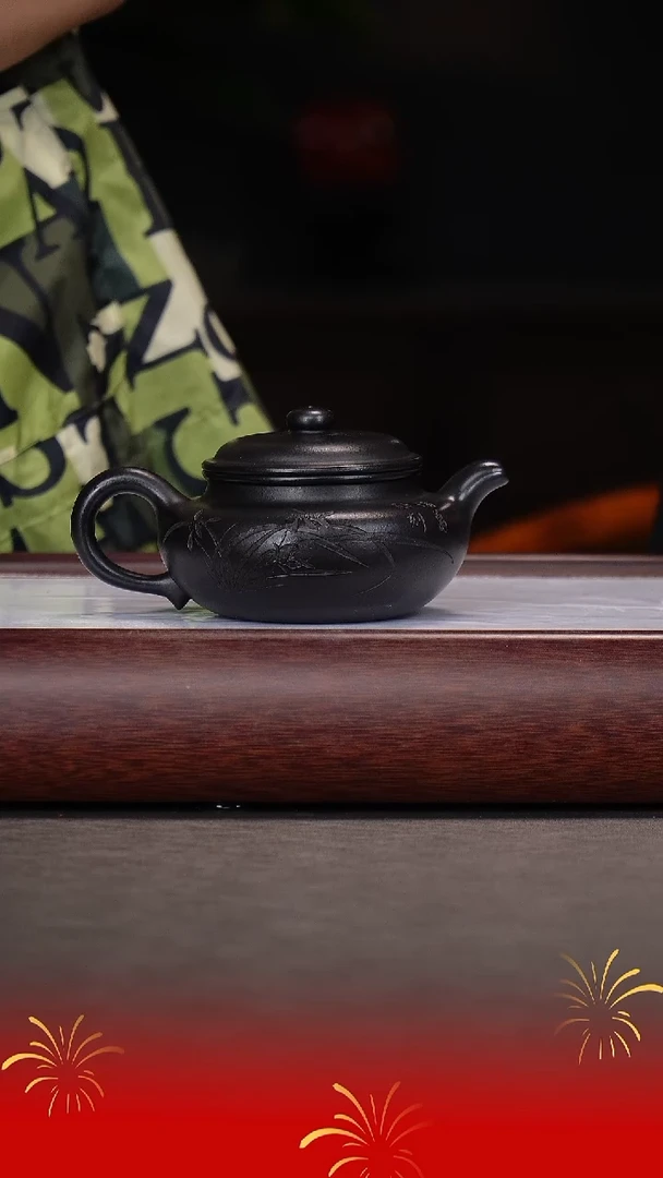 茶壶紫砂诸葛永南/捂灰/仿古/260c