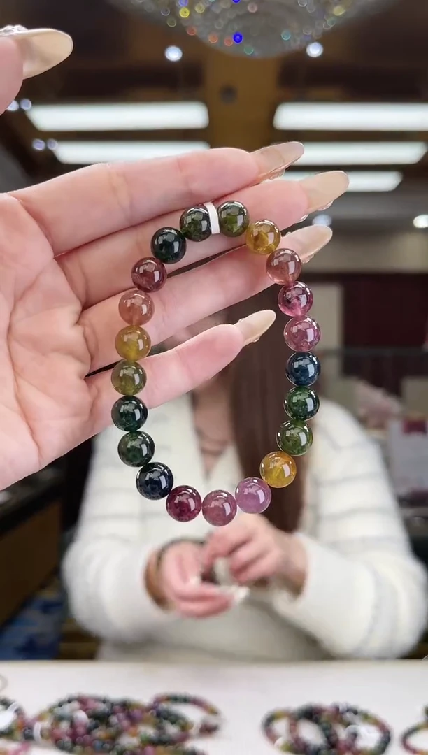 【闪购商品】碧玺/未镶嵌9mm+碧玺单圈多样性发货26