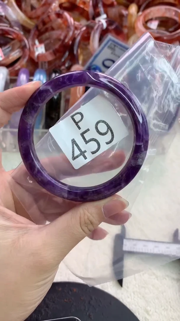 未镶嵌手镯水晶P459-60