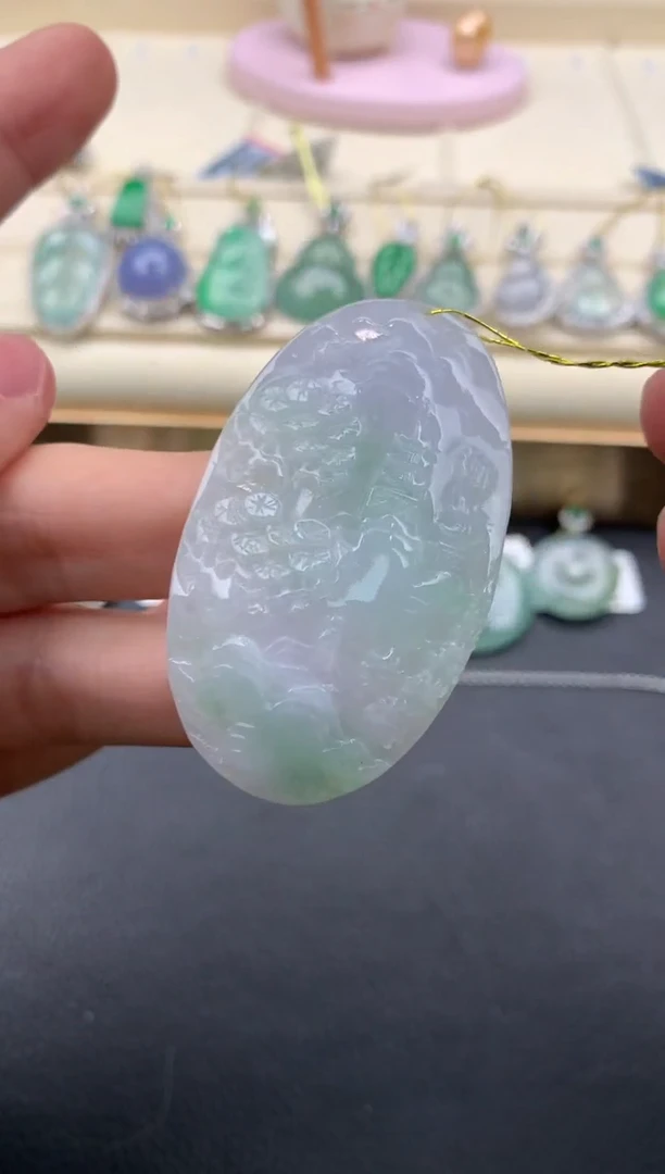 【闪购商品】翡翠颈饰未镶嵌W4       