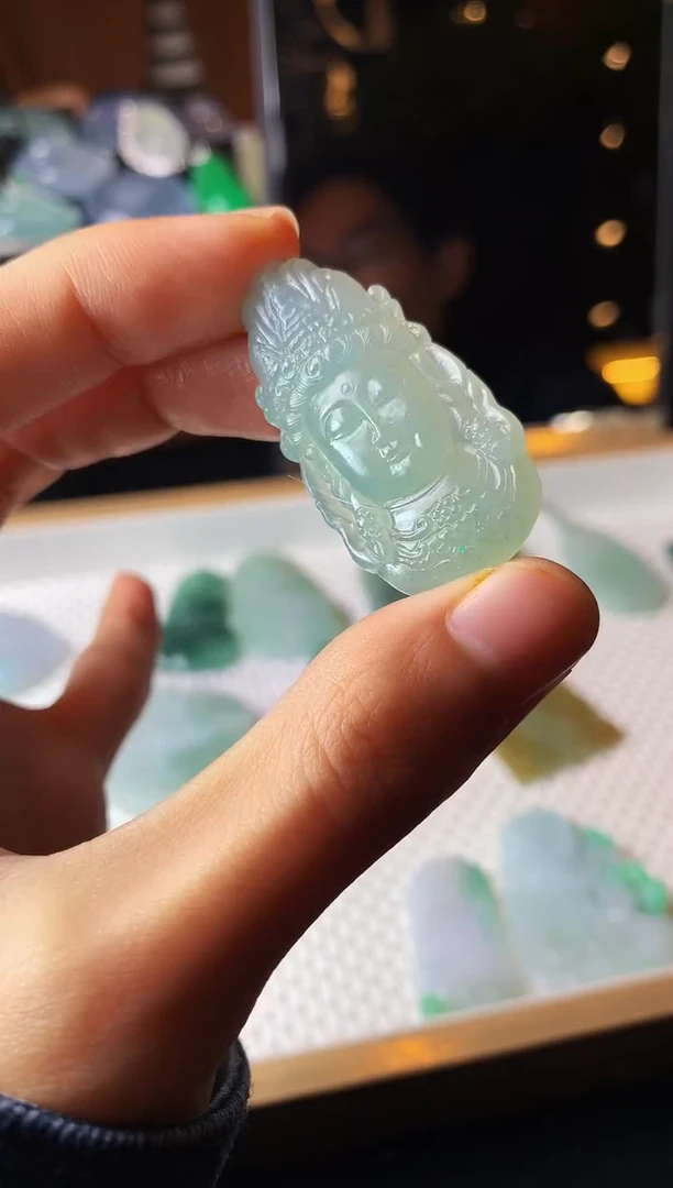 未镶嵌定制翡翠4073毛货不退不换