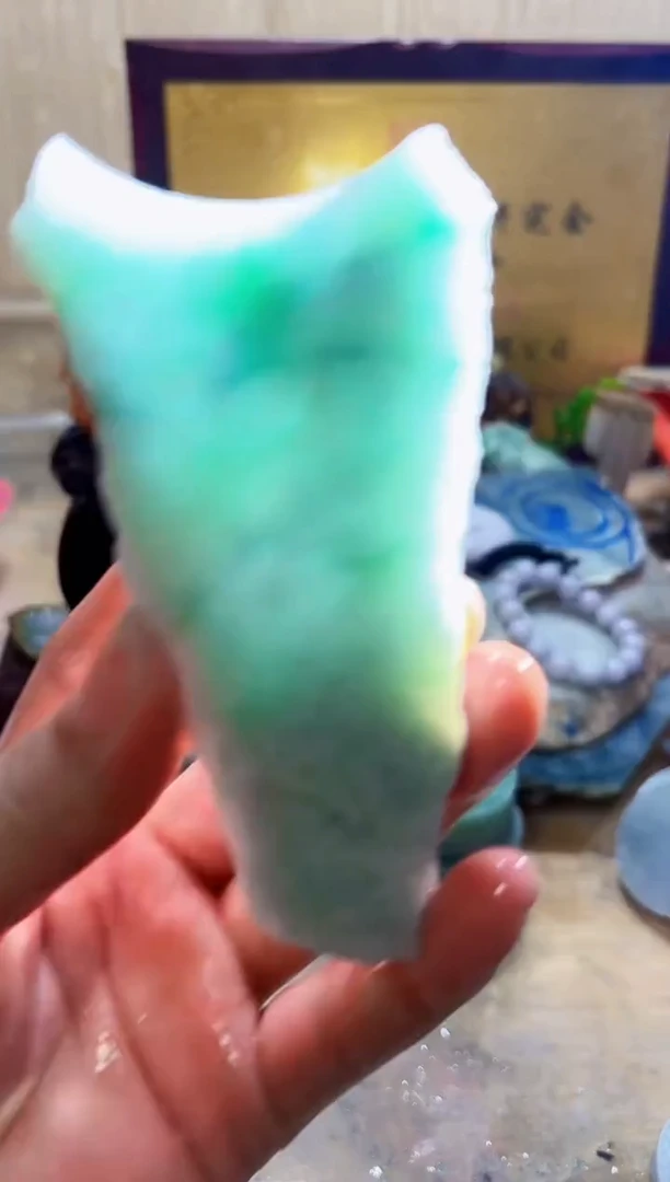 翡翠挂件未镶嵌A货妹璀1797