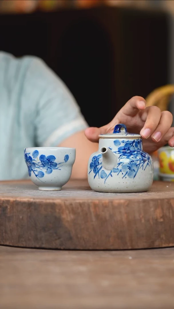 瓷片景德镇高温釉下彩（食品级）