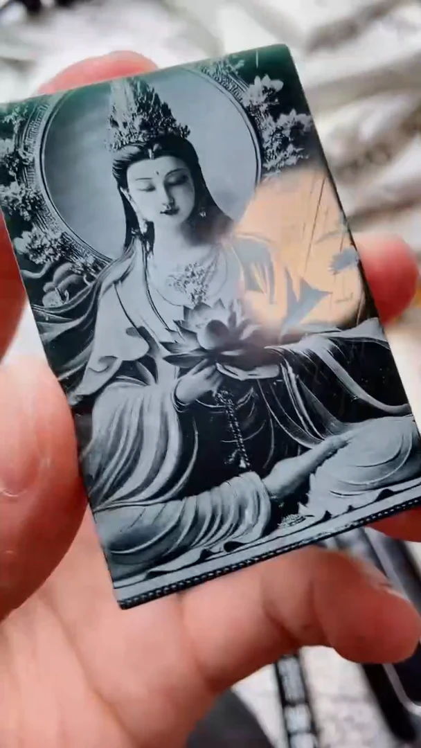 颈饰未镶嵌翡翠山水