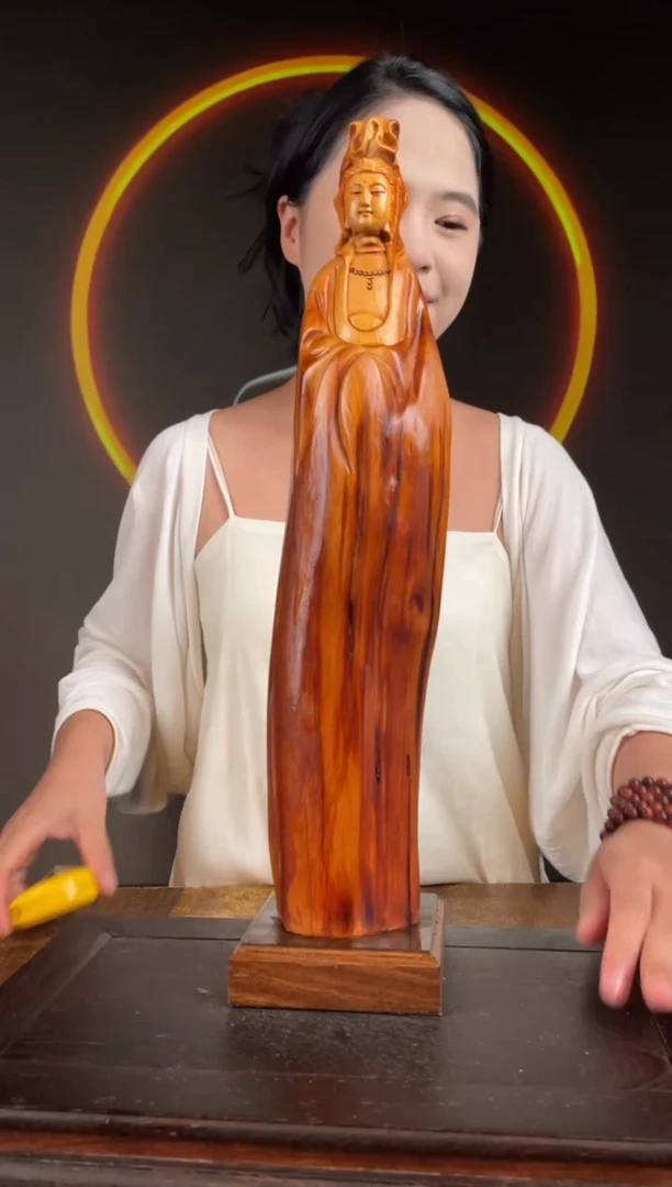 柏木（崖柏）手工摆件,先抢先得! 编号:63