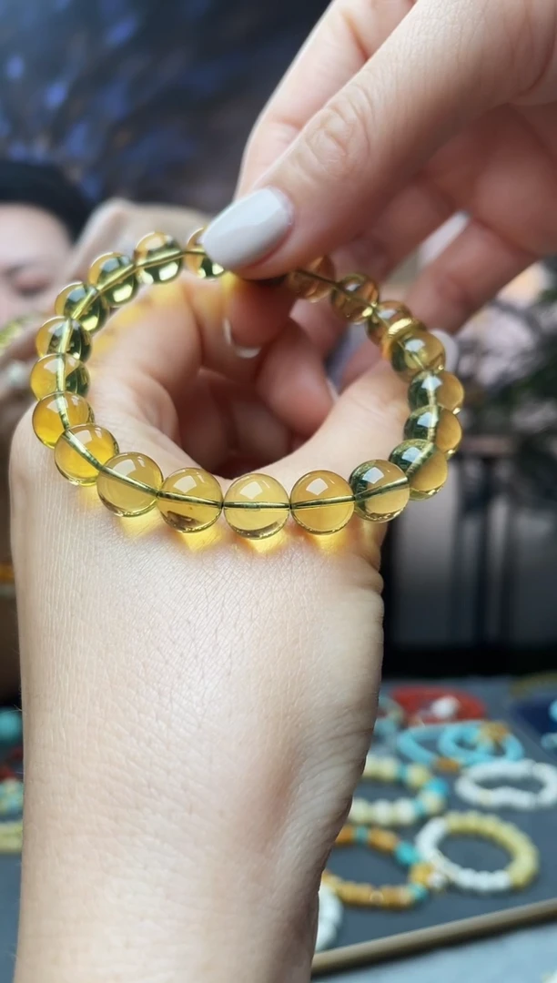 【闪购商品】琥珀手链未镶嵌手链