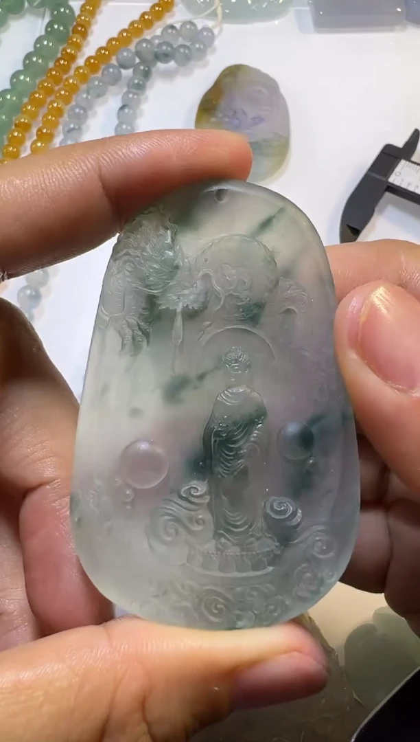 未镶嵌定制翡翠牌子