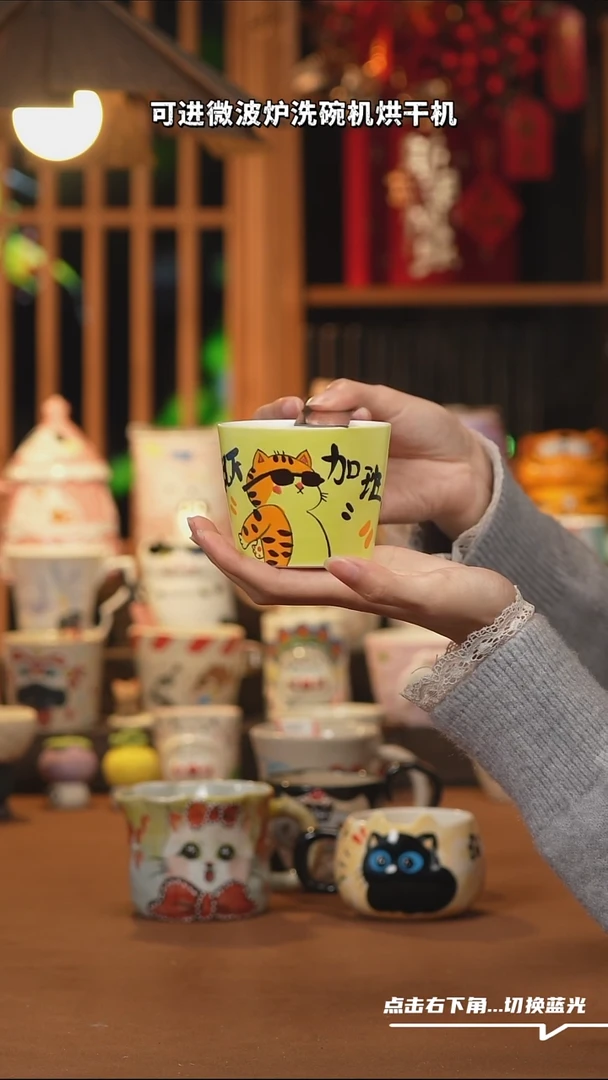 【闪购商品】摆件E092文创纯手工手绘