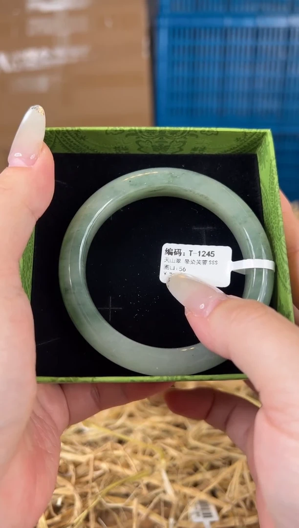 未镶嵌手镯石英质玉T1245