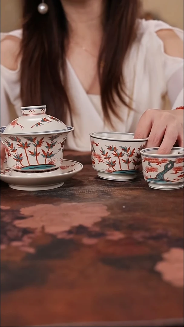 陶瓷茶具（无礼盒）@@A1