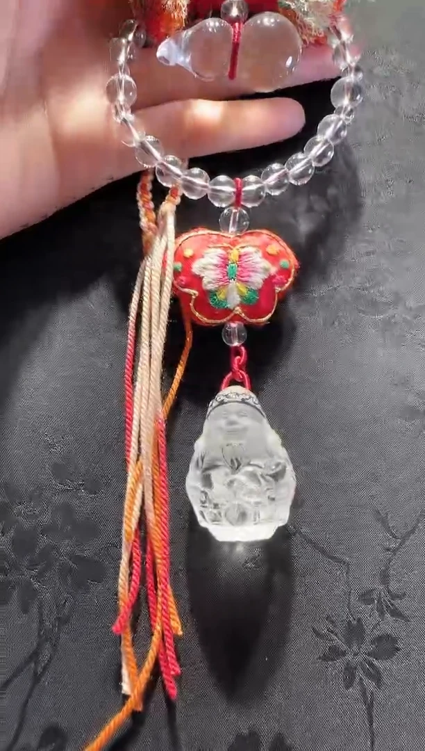 未镶嵌手绳水晶财爷