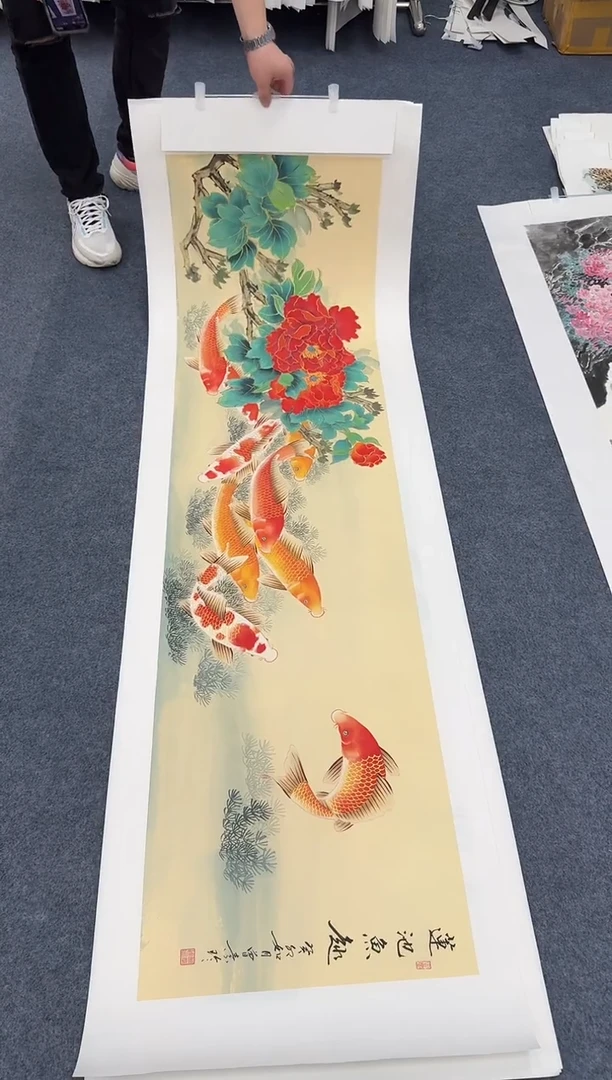 国画鱼同类型随机