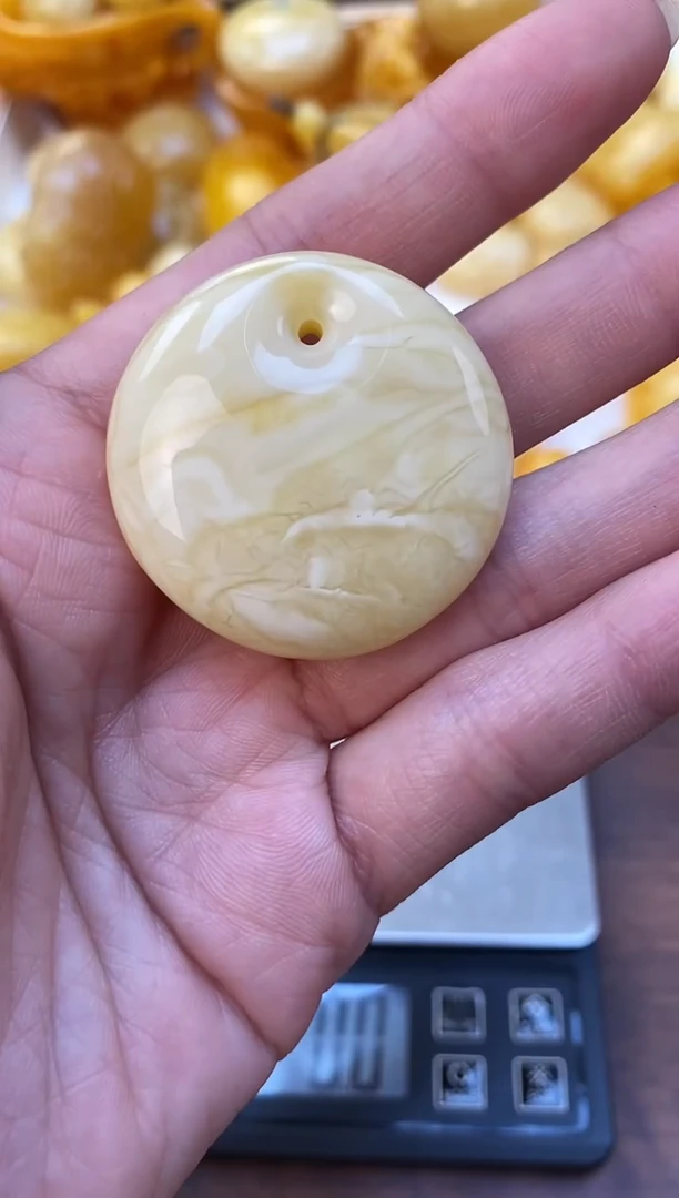 裸石琥珀未镶嵌天然琥珀蜜蜡