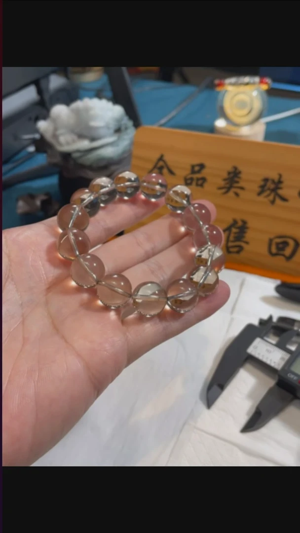 未镶嵌串定制水晶14mm