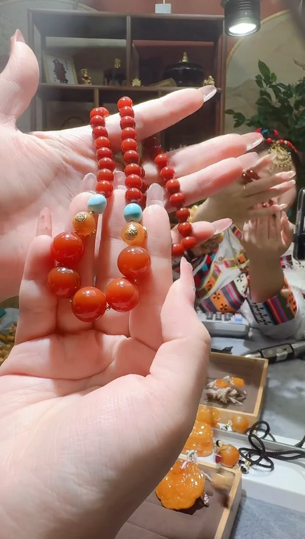蜜蜡颈饰未镶嵌199天然蜜蜡珠宝奇石全都保真