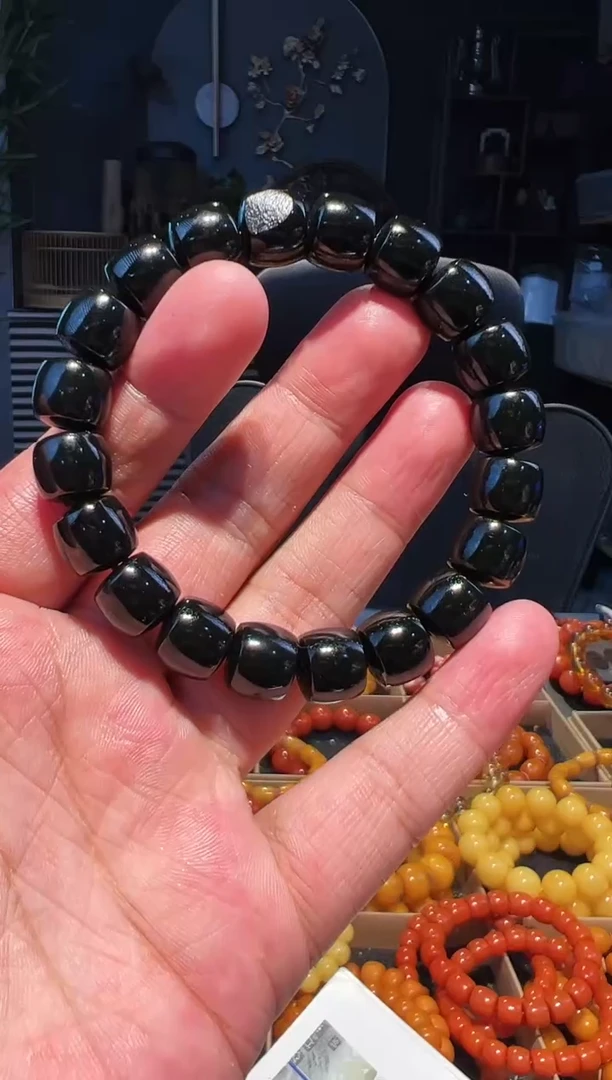 手串未镶嵌和田玉12+直切单圈