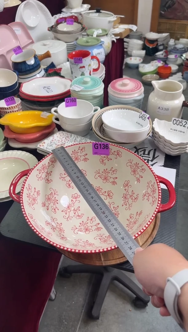 摆件陶G136 陶瓷餐具库存微瑕