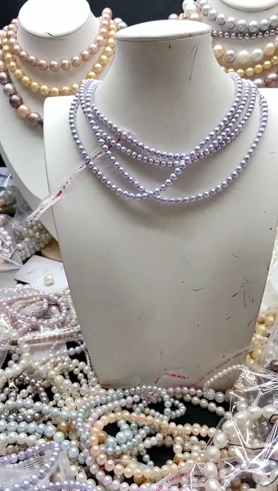 淡水珍珠未镶嵌颈饰1