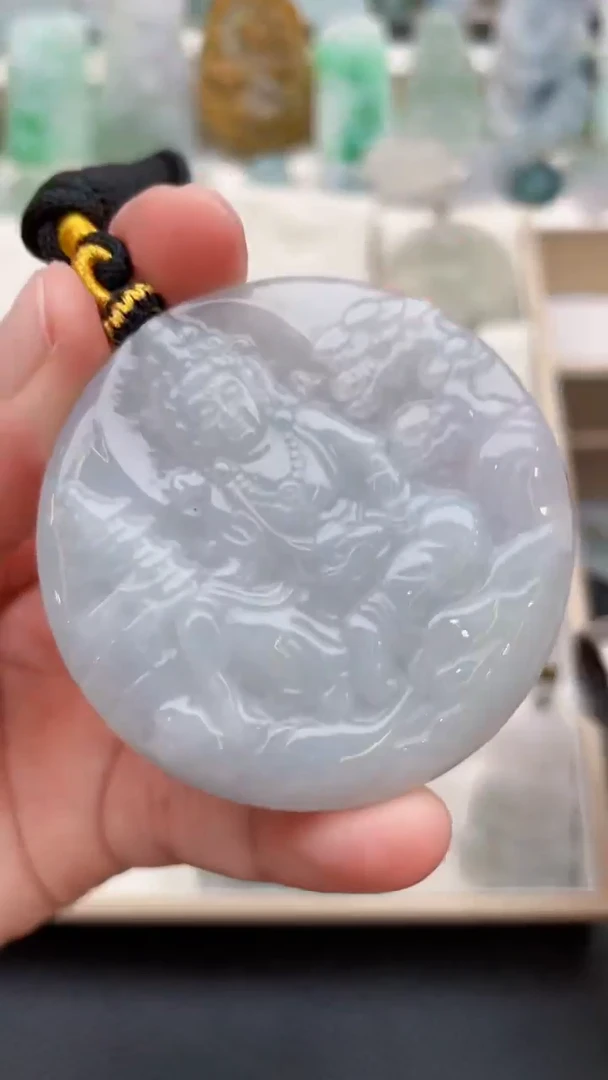 颈饰未镶嵌翡翠天然缅甸翡翠A货157