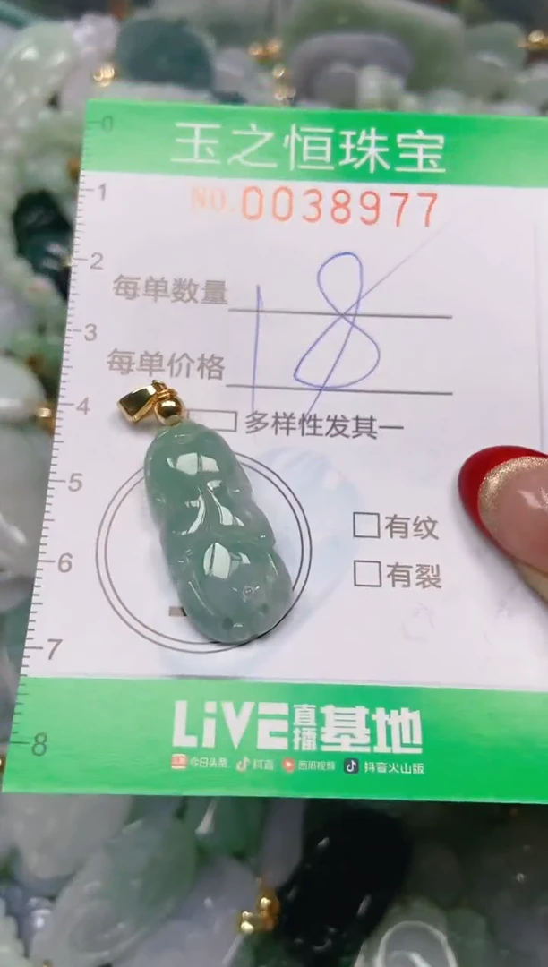 【闪购商品】翡翠颈饰未镶嵌闪购0038977