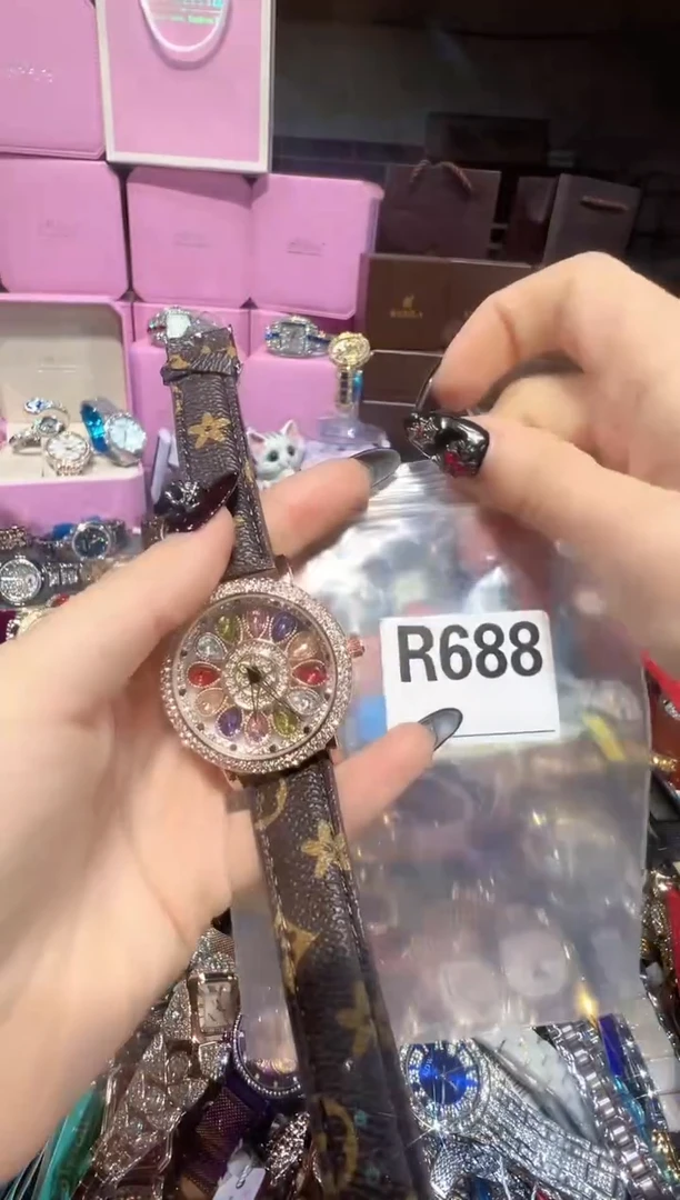 石英机芯不锈钢不锈钢直播定闪专用