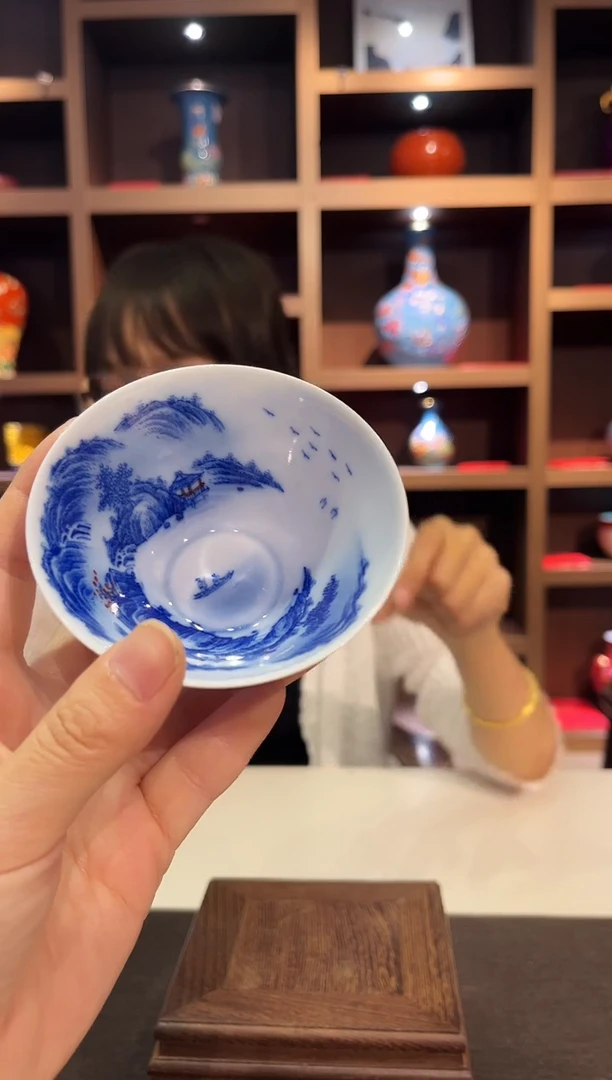 摆件景德镇陶瓷吴小琴E513