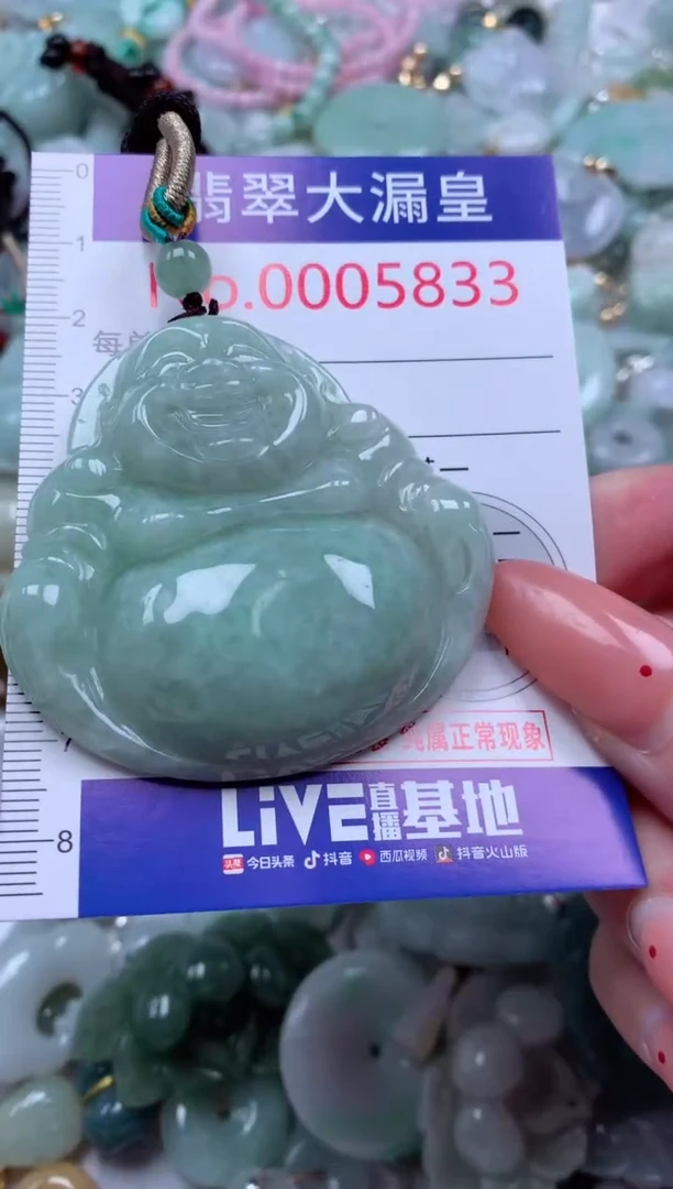 吊坠(不含链)未镶嵌翡翠5833