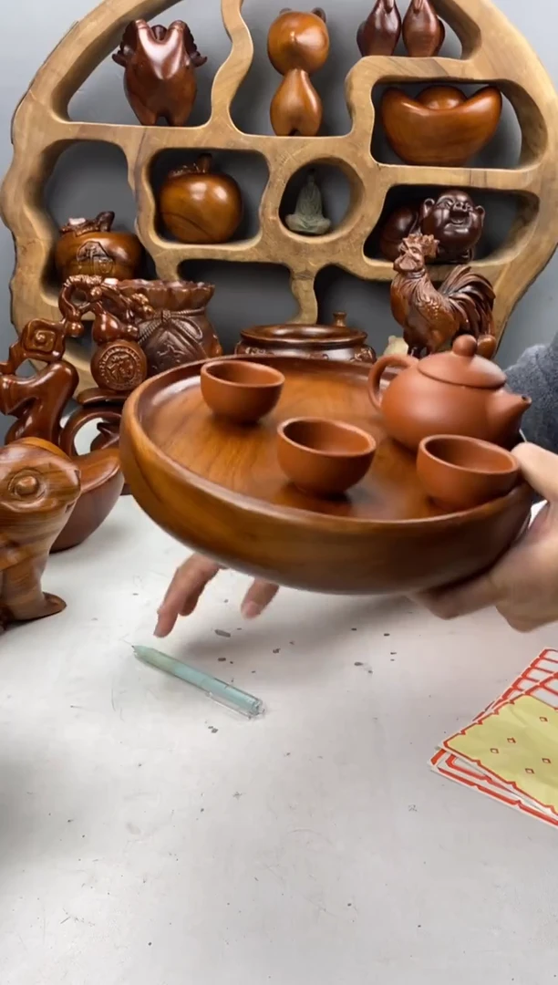 香樟木52精品椭圆干泡