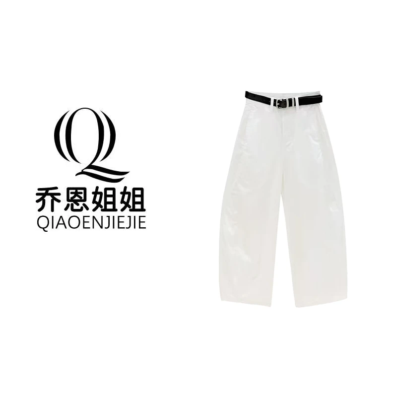 (含苞待放)100%棉花苞工装八分裤【不送皮带】