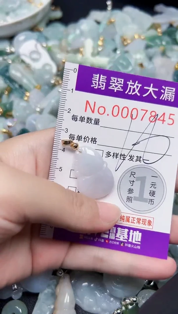 颈饰未镶嵌翡翠7845