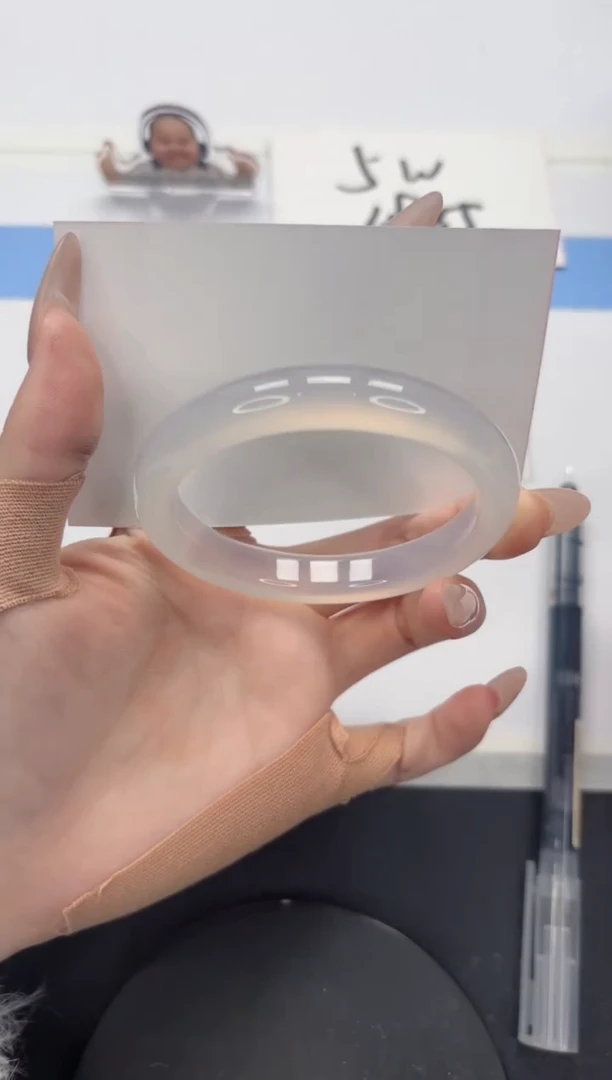 【闪购商品】石英质玉手镯未镶嵌A453-56.7