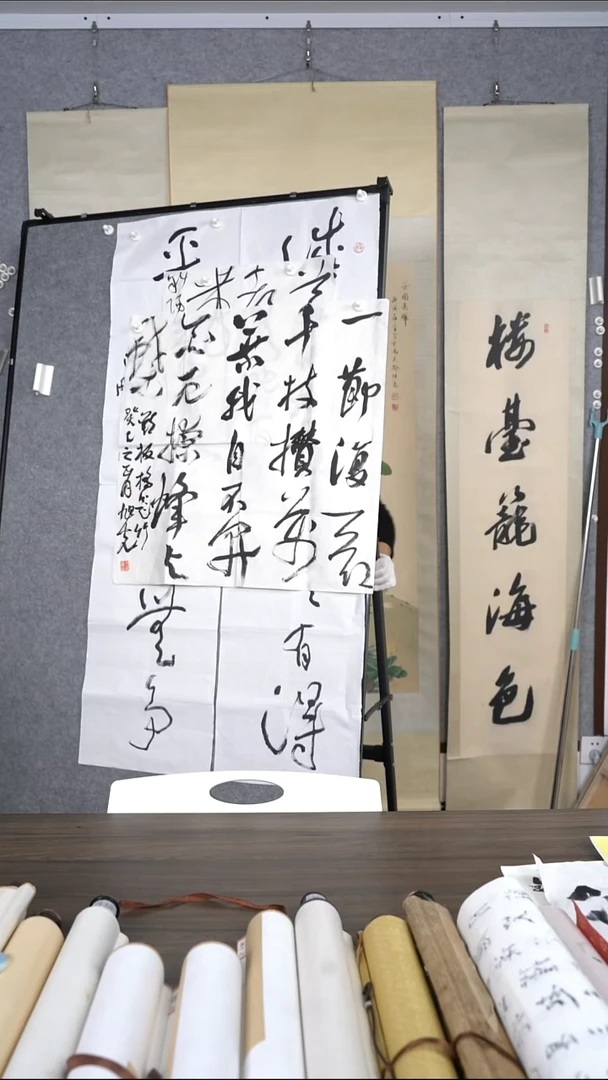 荒**子张老师多字书法